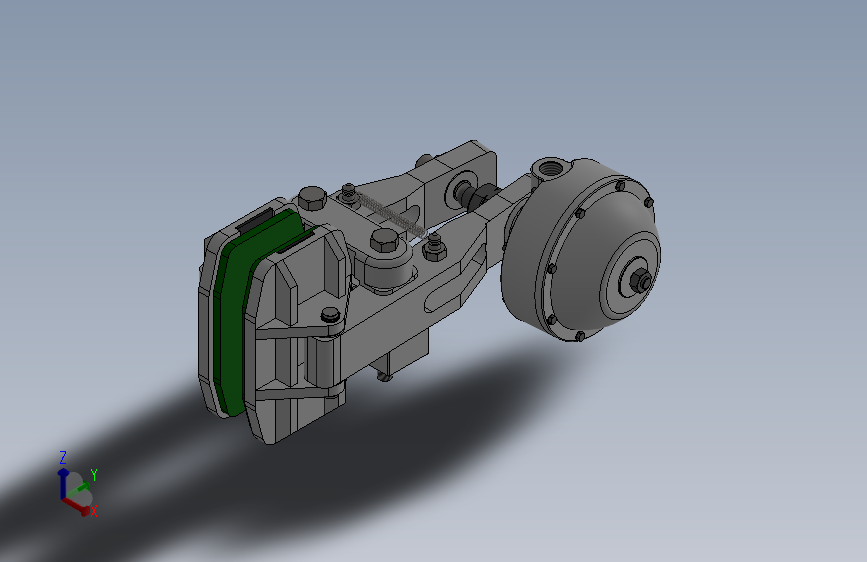 PDB气动盘式制动器PDB5 760×25.4-835