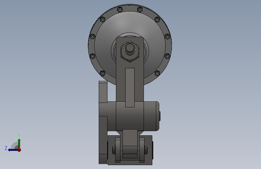 PDCA气动盘式制动器PDCA8 406×12.7-920