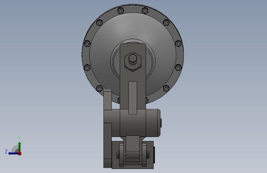 PDCA气动盘式制动器PDCA14 250×12.7-860