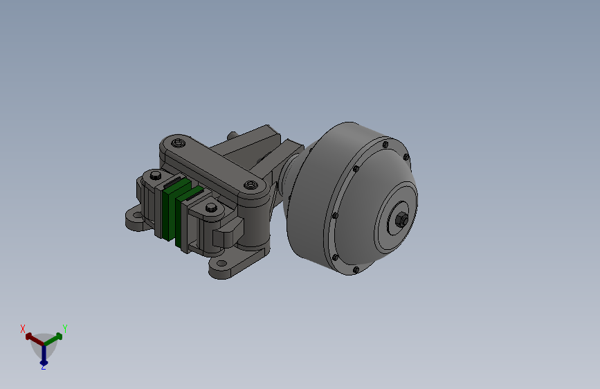 PDC气动盘式制动器PDC10 356×12.7-810