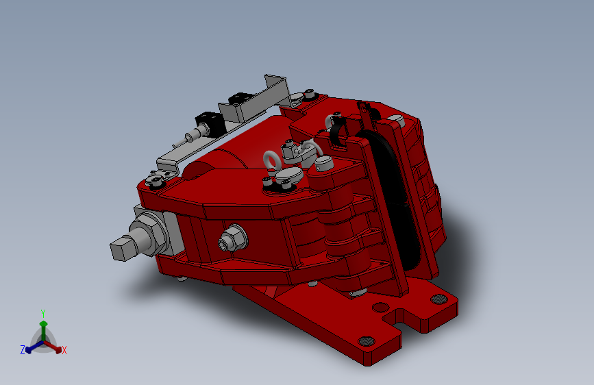 SBD-A安全制动器_SBD125-A-1000×36ⅡRL.WL.CL
