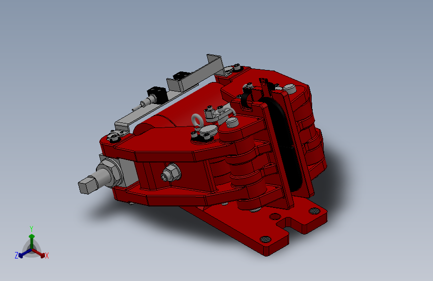 SBD-A安全制动器_SBD250-A-1000×36ⅡRL.WL.CL