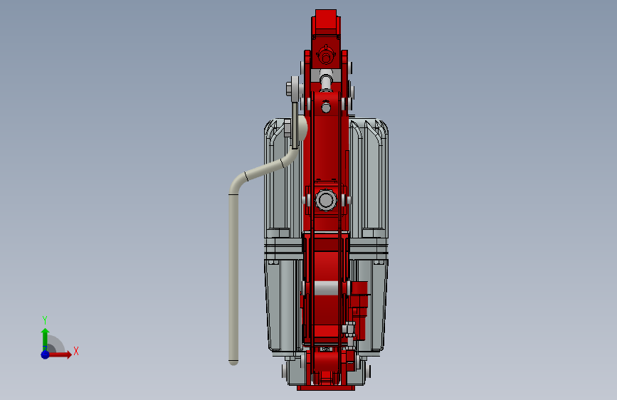 YWL系列电力液压鼓式制动器YWL200-500-ⅠA-HL WL RL WC_SOLIDWORKS 2018_模型图纸下载 – 懒石网