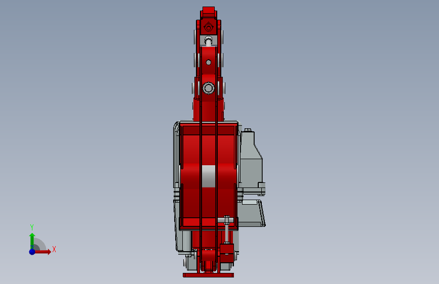 YWL系列电力液压鼓式制动器YWL400-500-ⅠB WL RL WC_SOLIDWORKS 2018_模型图纸下载 – 懒石网