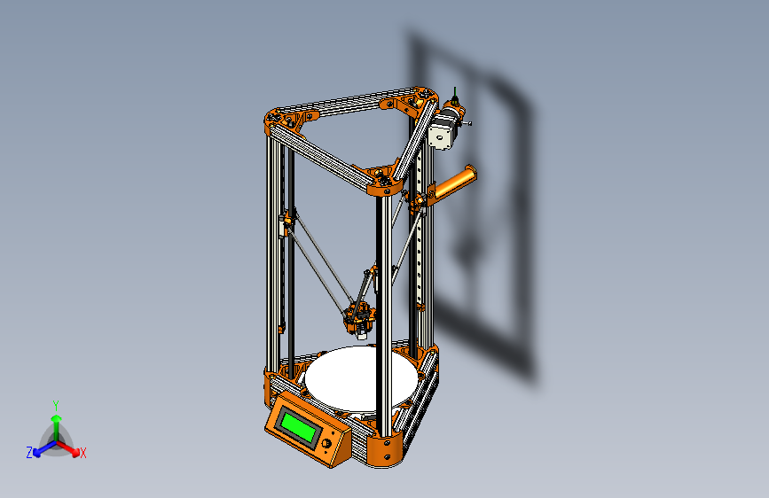 三角洲3D打印机改进型