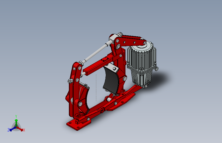 YWZD系列电力液压鼓式制动器YWZD-315／30-ⅠA-RL.HL
