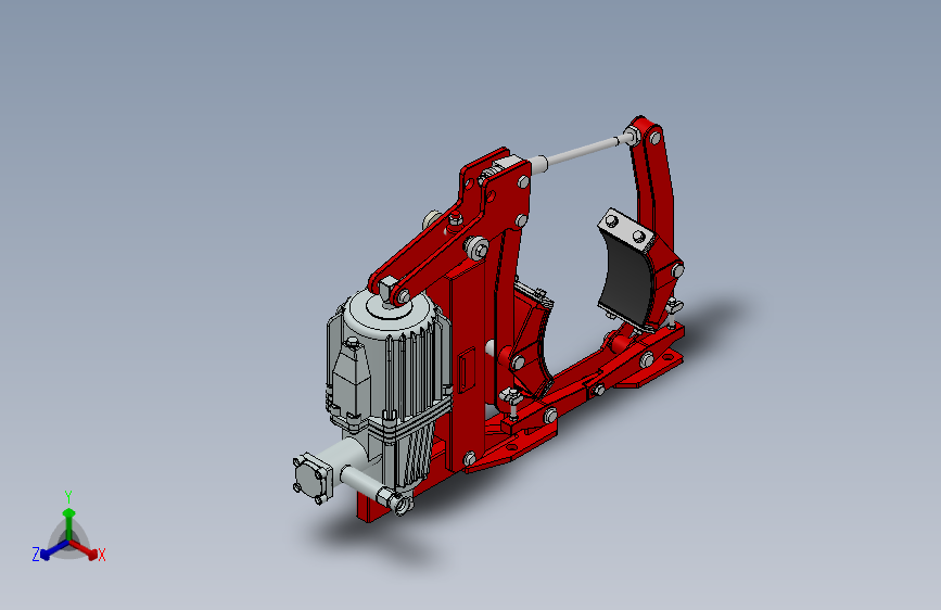 BYW.BYWZ5系列隔爆型电力液压鼓式制动器BYWZ5-250／30-ⅡB-A.RLExdⅠ