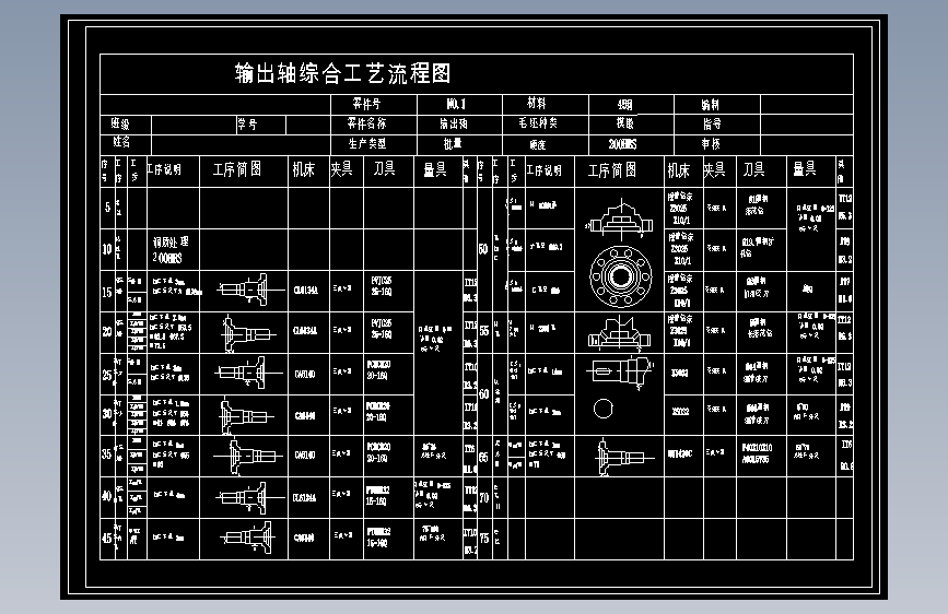 CA6140车床输出轴工艺和钻2-φ8孔夹具设计【版本4】 非标2个