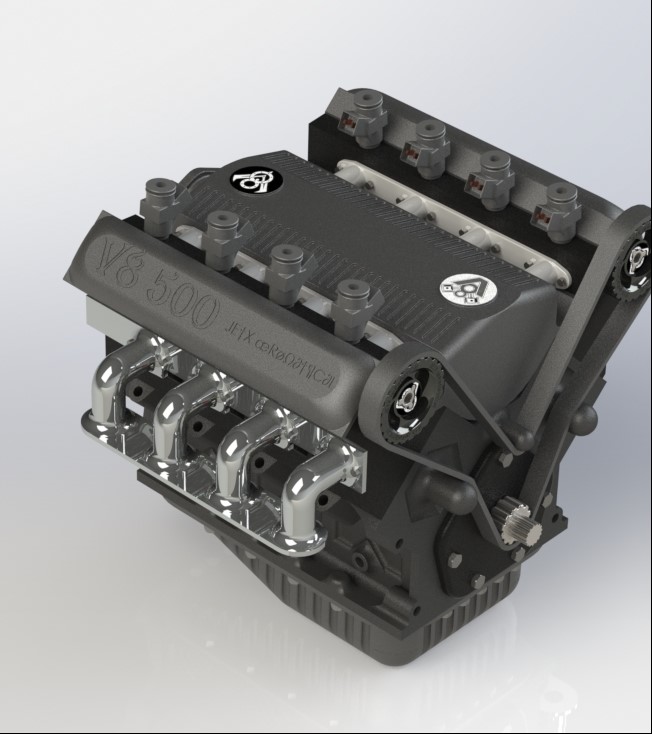 V8发动机