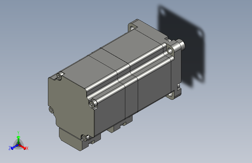 YK242EC51E1  42mm两相闭环步进电机（3D）