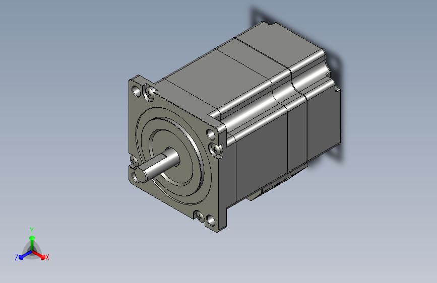 YK257EC56E1  57mm两相闭环步进电机（3D）
