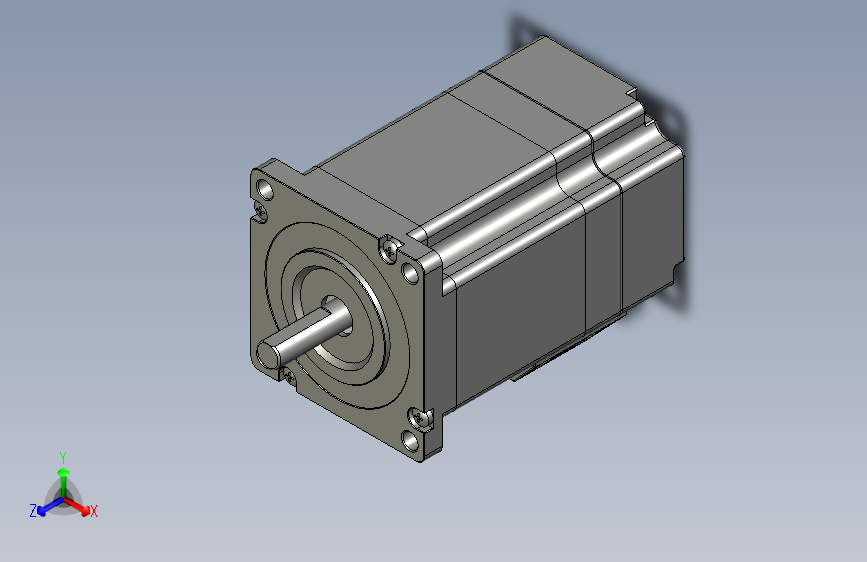 YK260EC65E1  60mm两相闭环步进电机（3D）