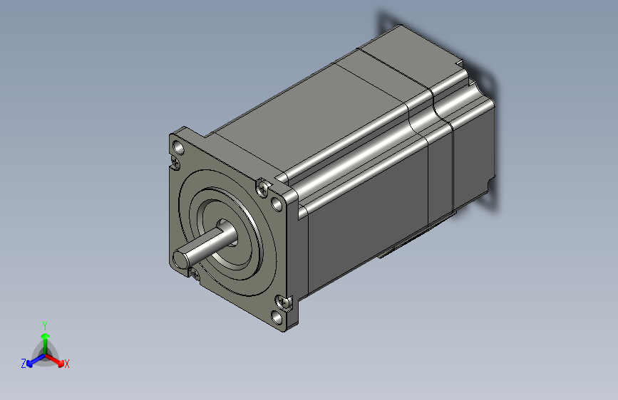 YK260EC86E1  60mm两相闭环步进电机（3D）