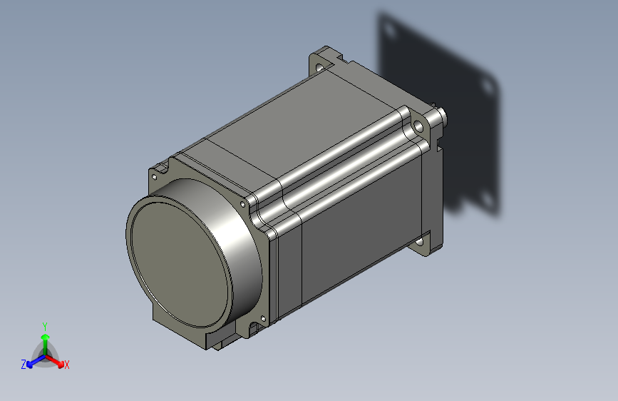 YK286EC118M1  86mm两相闭环步进电机（3D）