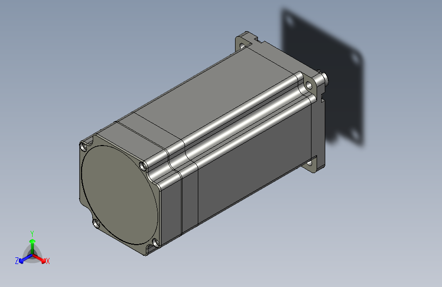 YK286EC156A1  86mm两相闭环步进电机（3D）