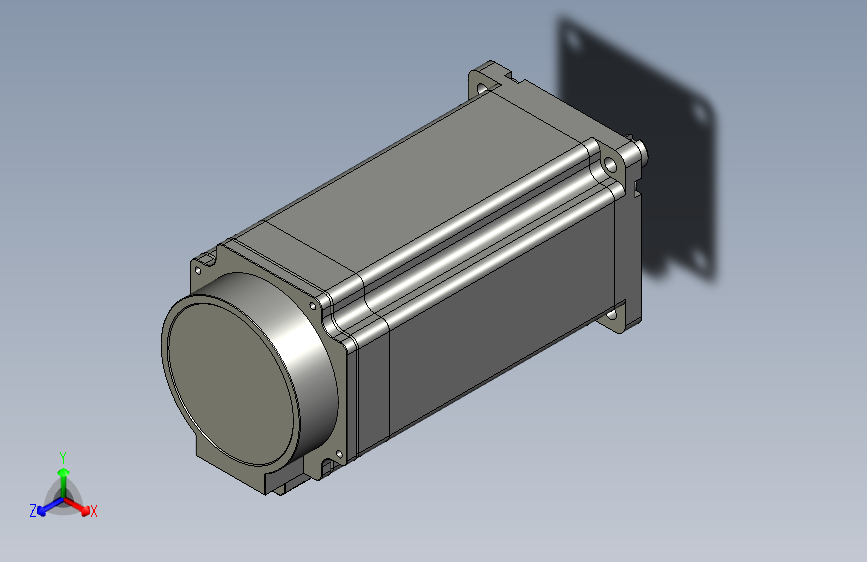 YK286EC156M1  86mm两相闭环步进电机（3D）