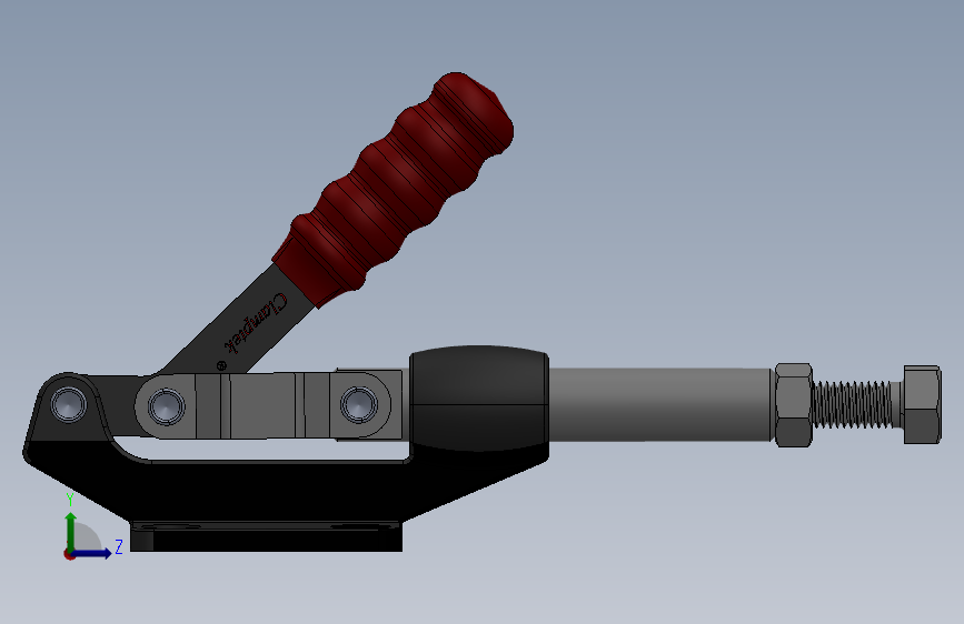 CH-304-EM推拉式快速夹钳_SOLIDWORKS 2020_模型图纸下载 – 懒石网