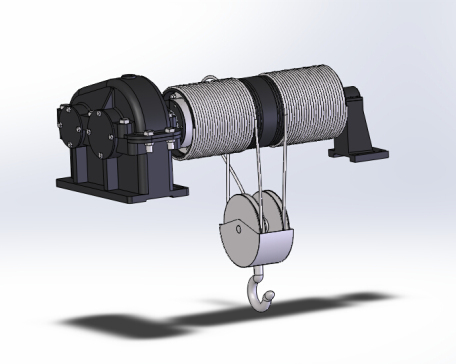 5吨卷扬机设计【三维SW+11张CAD图纸+说明书】