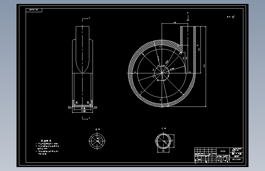 离心式渣浆泵结构设计【含CAD图纸】