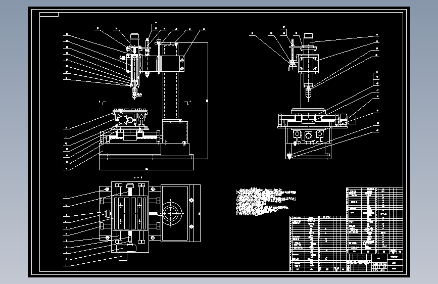 两轴实验型数控系统设计【12张CAD图纸】