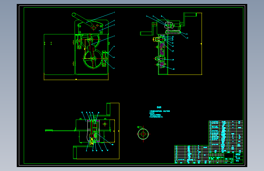 人力提升机传动方案的拟定与分析计算设计【含CAD图纸】