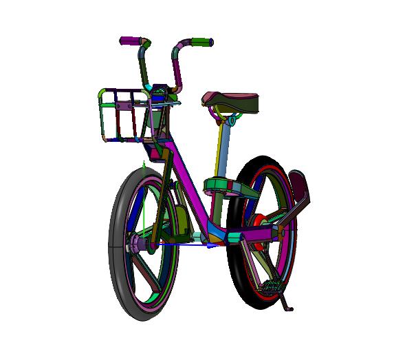 mobike摩拜单车模型