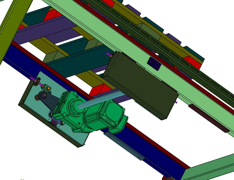叉车实木托盘卡板输送流水线