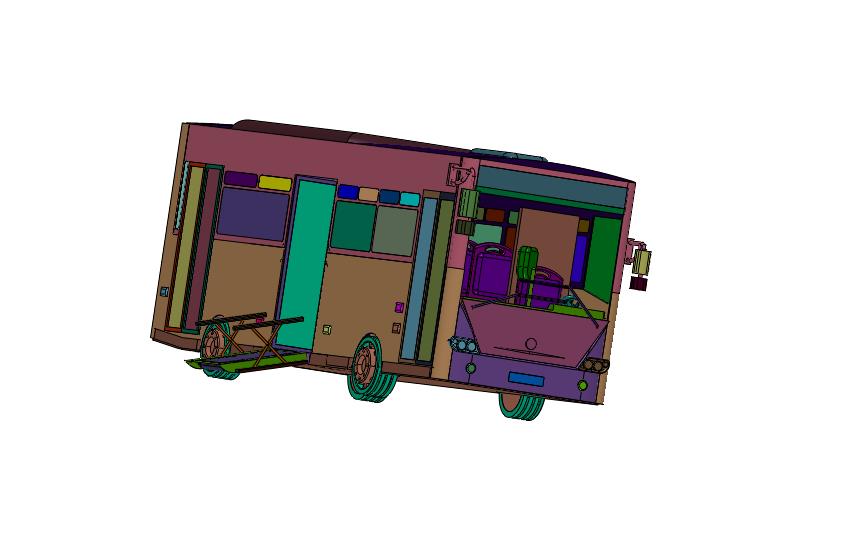 带轮椅坡道的巴士大巴