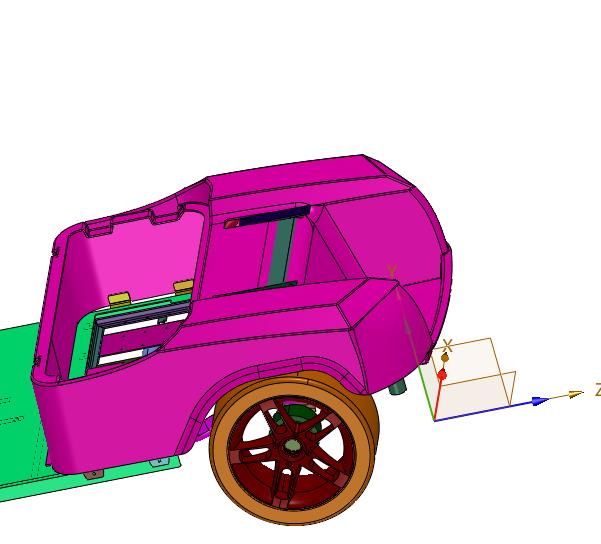 电动四轮驱动高尔夫球车