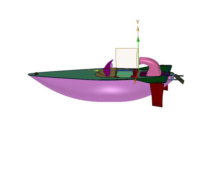 电动外机推进器钓鱼船橡皮艇皮划艇