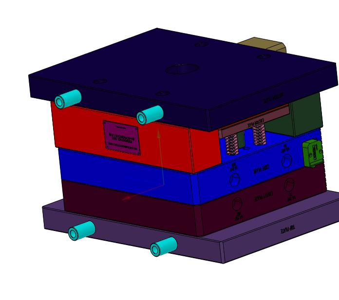 电子塑胶外壳注塑塑料模具