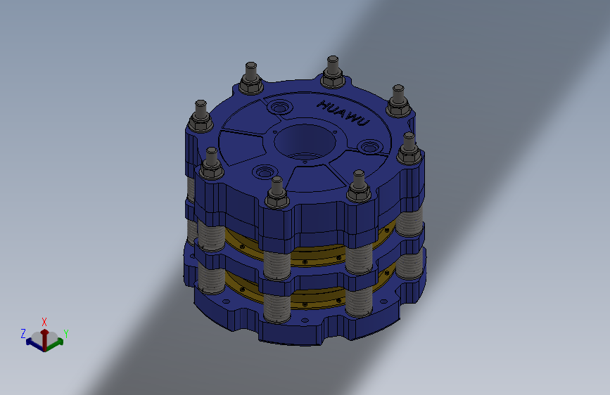 HSLP系统气动水冷盘式制动器_HSLP0802单活塞