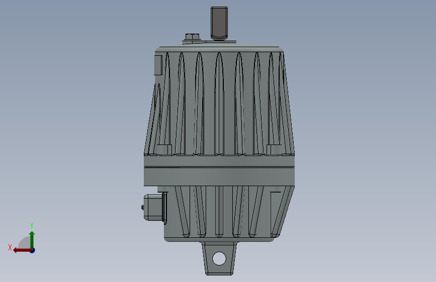 电力液压推动器EB220／50_SOLIDWORKS 2018_模型图纸下载 – 懒石网
