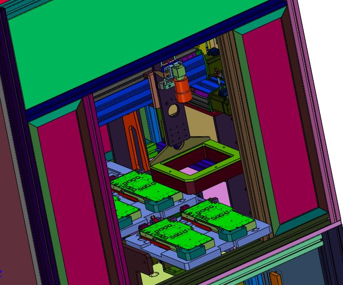 多轴编程移动焊点外观缺陷机