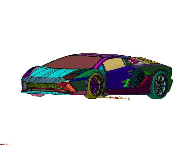 激进凶猛外观Aventador终极版