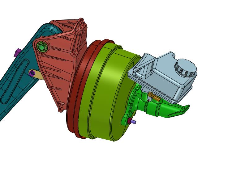 汽车制动真空助力泵