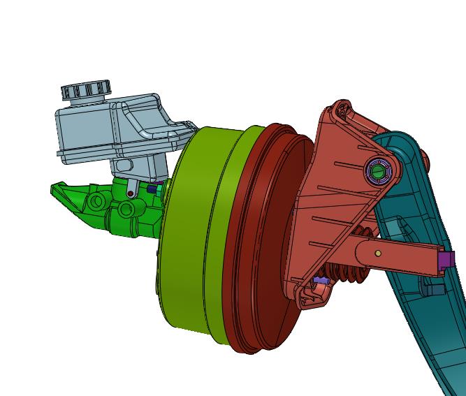 汽车制动真空助力泵