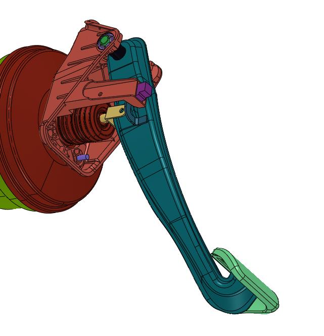 汽车制动真空助力泵