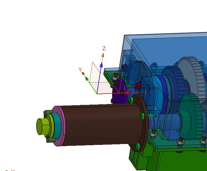 铣削加工刀具用变速箱