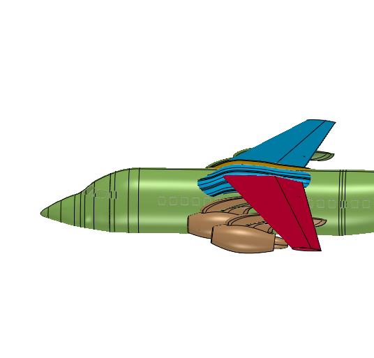 英国喷气式BAe146四个涡轮客机