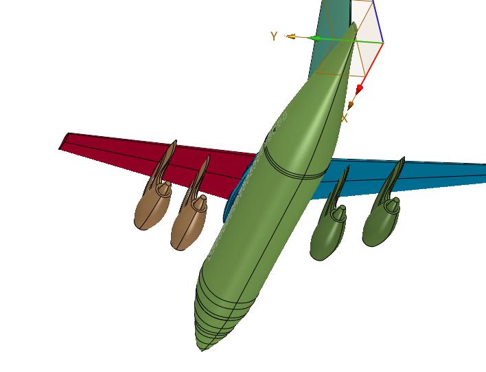 英国喷气式BAe146四个涡轮客机