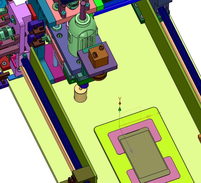 智能维修硬盘屏幕打磨机