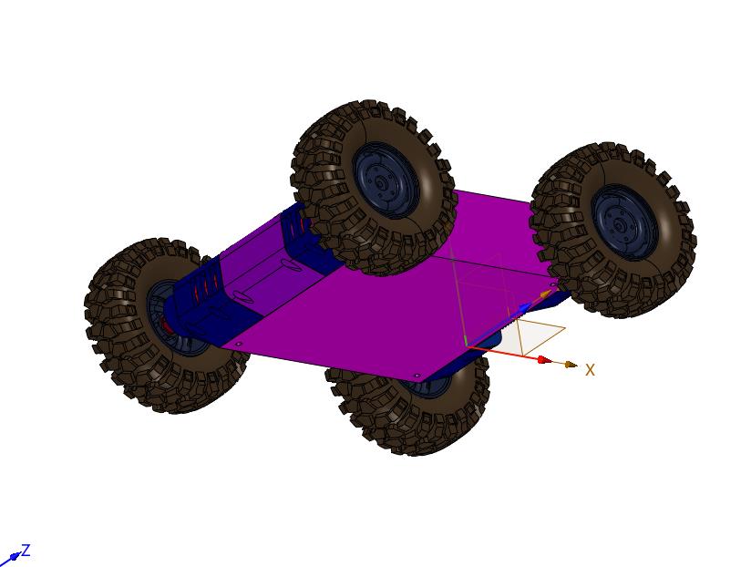 自主导航3D打印人工智能小车