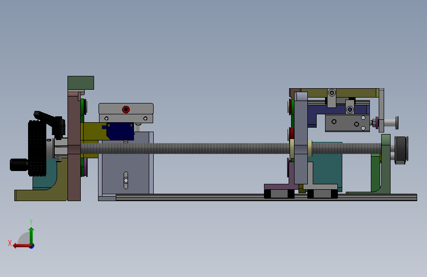 传送轨道机构_SOLIDWORKS 2013_模型图纸下载 – 懒石网