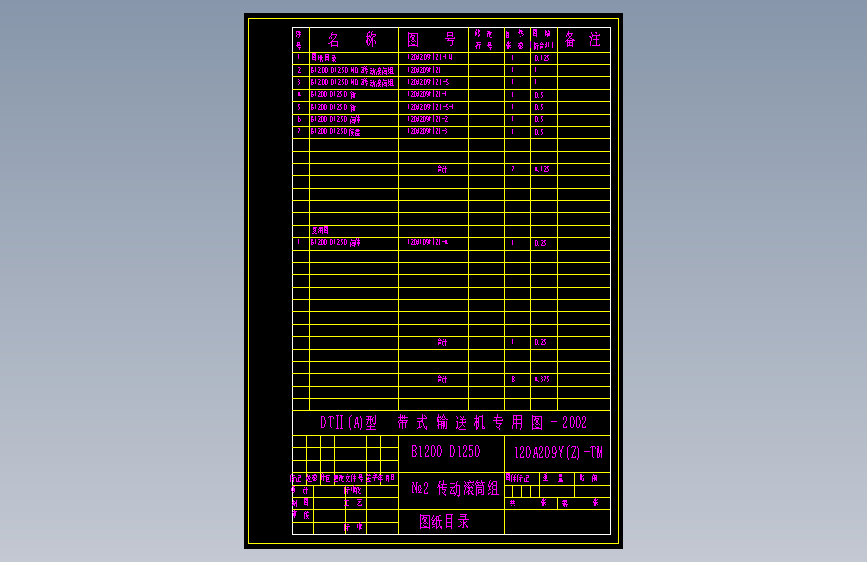 120A209Y(Z)-TM №2传动滚筒组