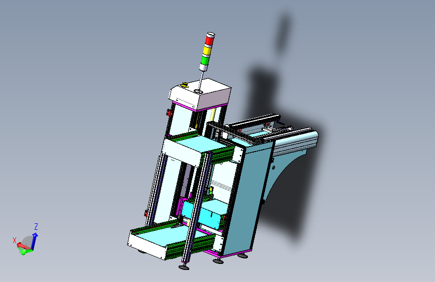 固化炉自动分料机