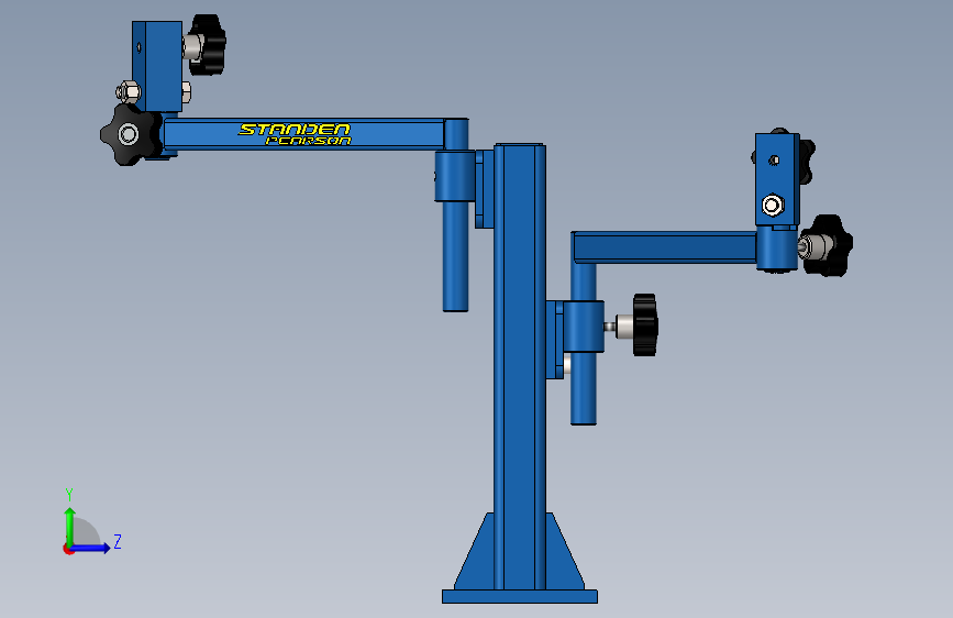 Control Box Mount 左侧视图