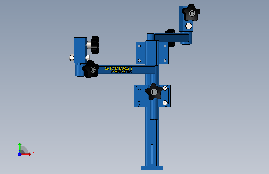 Control Box Mount 正面视图