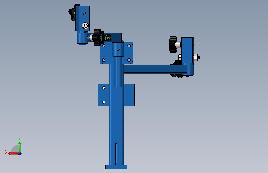Control Box Mount 背面视图
