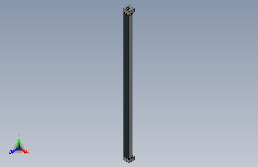 LED机床照明灯具30W 40×40×940